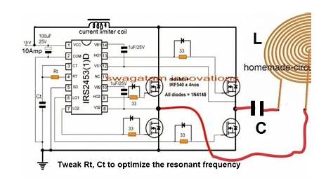 induction cooker circuit diagram