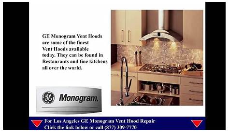 Ge Monogram Hood Manual