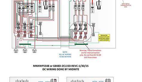Ac Battery Wiring Diagram - Grid Tie Battery Backup Wiring Diagram