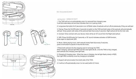 SHENGLAI TECHNOLOGY MI-E007T True Wireless Earbuds User Manual TWS 8