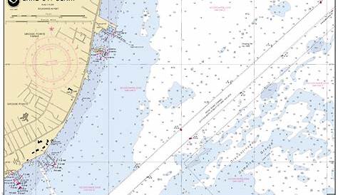 LAKE ST.CLAIR PAGE 17 nautical chart - ΝΟΑΑ Charts - maps