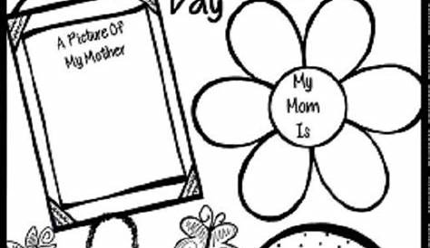 Free Printable Mother's Day Worksheets for Kids - Preschool and