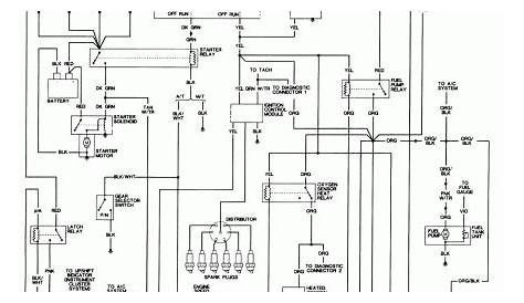 97 jeep wiring diagram schematic