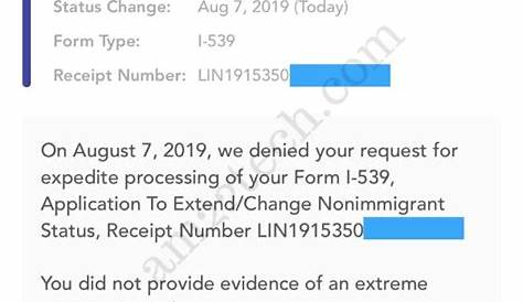 USCIS Denying EAD Expedite Request - Did Not Provide Evidence of
