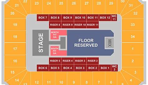 Berglund Center - Roanoke | Tickets, Schedule, Seating Chart, Directions