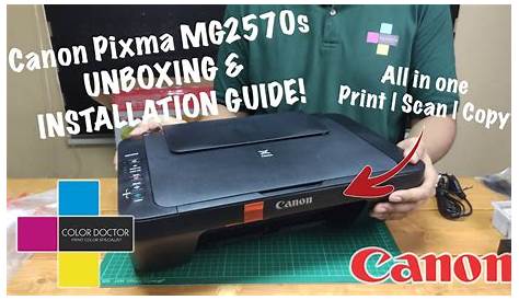 Canon Pixma MG2570s | All in one Print/Scan/Copy | Unboxing