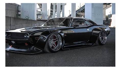 Dodge Challenger Sporting A Killer Widebody Kit Injects JDM Flair Into