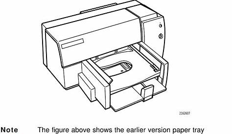 Hp 540 Users Manual DeskJet Printer Support Information