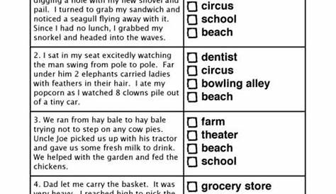 inference worksheets 2nd grade