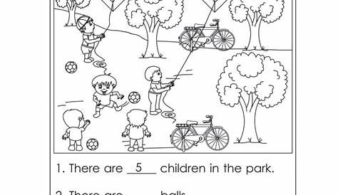 kindergarten learning english worksheets