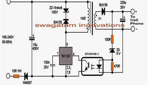 12v Mobile Phone Charger Circuit Diagram