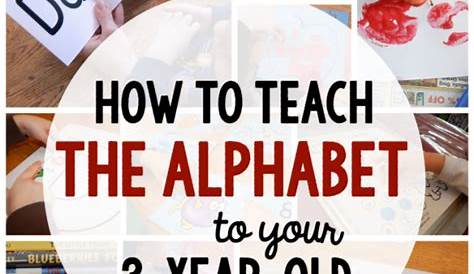 Learning Letters with a 3-Year-Old – Lesson Plans