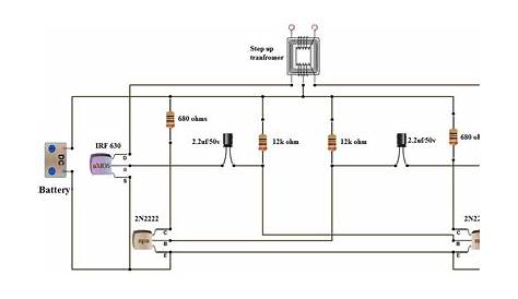 12 volt ac to dc converter circuit diagram