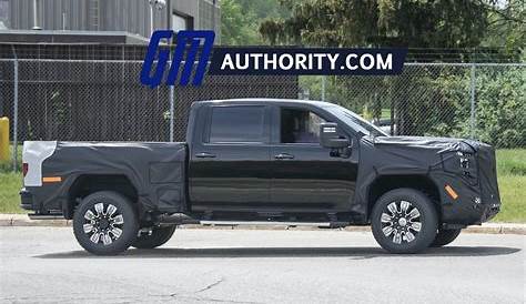 2023 GMC Sierra HD AT4 With Potential Denali Package Spied