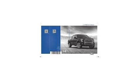 Owners Manual Ford F150 2015