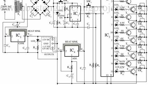 Universal Digital Power Supply Circuit | Power Supply Based Projects