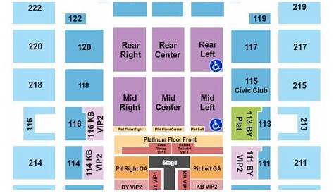 wicomico civic center seating chart