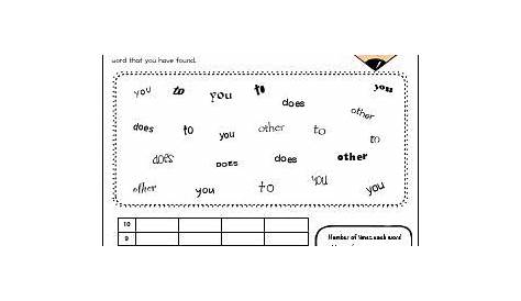 Irregular Spelling Words | First Grade English Worksheets | Biglearners