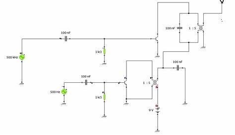 Hobby Electronics Circuits: A conceptual AM modulation circuit diagram