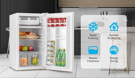 Amazon.com: KUPPET Compact Refrigerator Mini Refrigerator Small Drink Food Storage Machine for