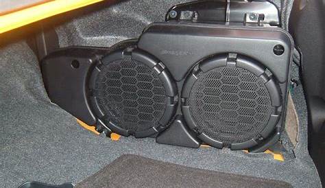 ford mustang shaker 500 sound system