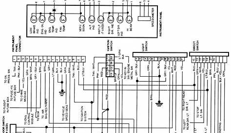 Wiring skematics for dash in a 1992 cadillac sts