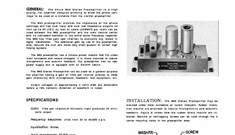 SHURE PGX2 Service Manual free download, schematics, eeprom, repair
