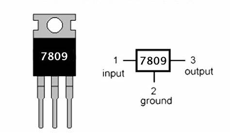 9V Power Supply Circuit Using LM7809 Voltage Regulator IC