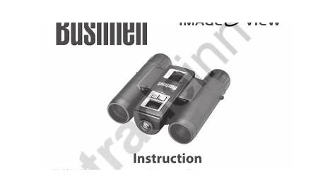 Bushnell Imageview 11-1025 Instruction manual | Manualzz
