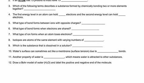 Types Of Chemical Reaction Worksheet Ch 7 Answers — db-excel.com