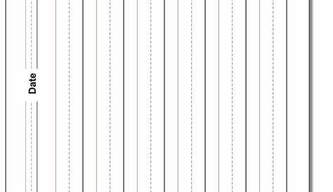 lined handwriting paper printable