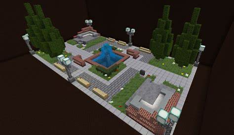 cool minecraft town square ideas