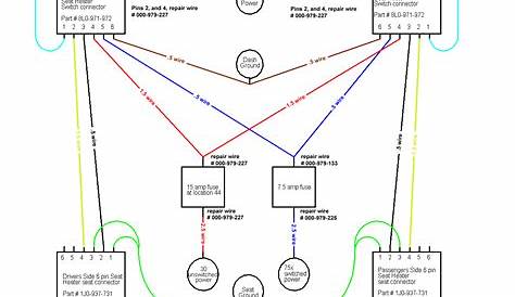 heated seat wiring diagram | TDIClub Forums