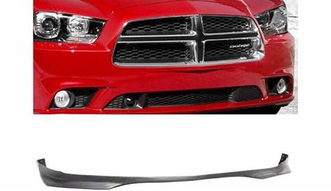 2011-2014 Dodge Charger RA Front Bumper Lip Polyurethane