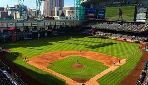 Minute Maid Park: a plan of sectors and stands. How to get there?