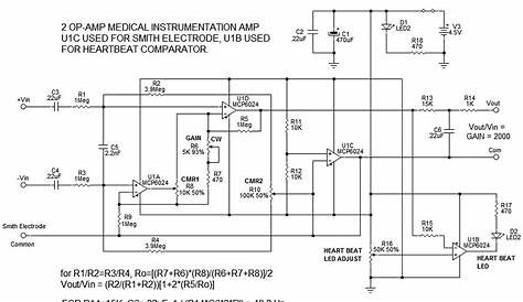 circuit diagram ecg