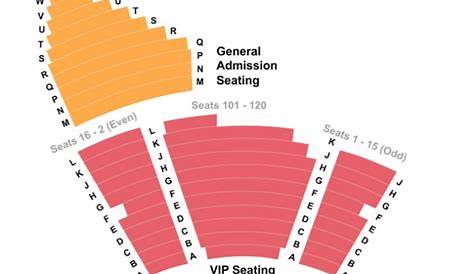 beatles love show seating chart