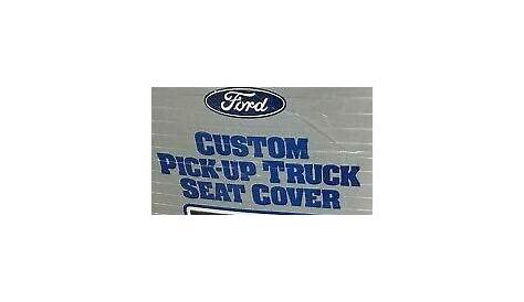NOS Ford Black Saddle Blanket Seat Cover 1980-1986 F150 F250 F350