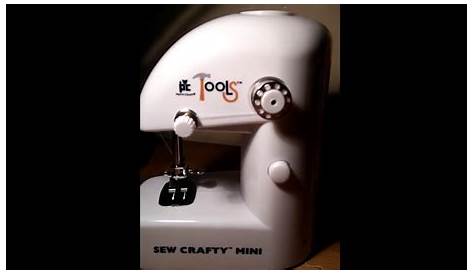 Sew Crafty Mini Sewing Machine: How to Thread it. - YouTube