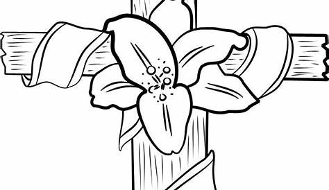 Printable Cross Coloring Pages