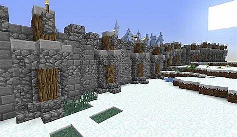 Medieval Wall Design Minecraft Map