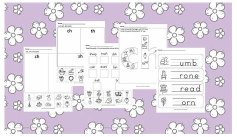 Digraph Worksheets - Mrs. Karles Sight and Sound Reading