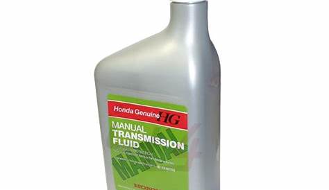 genuine honda manual transmission fluid