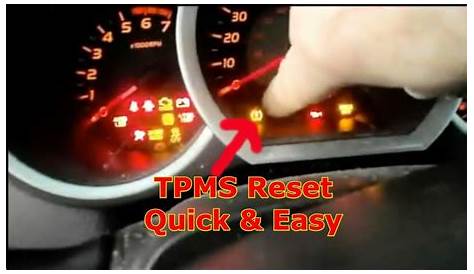 Reset The Low Tire Light On A Toyota Tacoma - YouTube