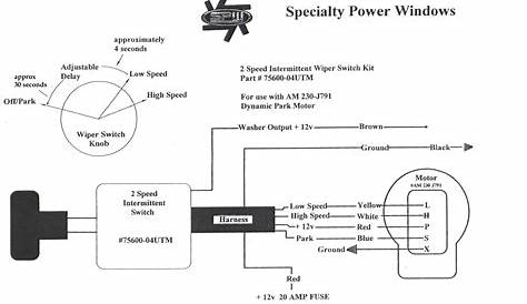 gm wiper switch wiring diagram