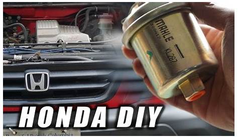 HOW TO: HONDA CRV FUEL FILTER REPLACEMENT - YouTube