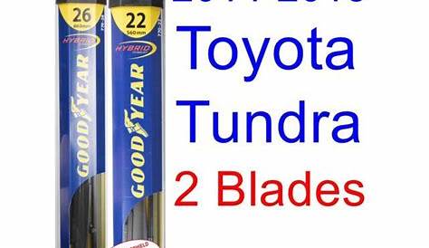 2014-2015 Toyota Tundra Replacement Wiper Blade Set/Kit (Set of 2