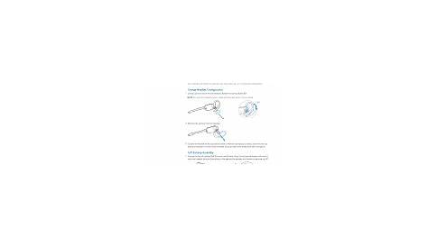 Plantronics CS500 XD | CS540 XD User Guide - Page 1