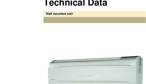 DAIKIN FXAQ-P TECHNICAL DATA MANUAL Pdf Download | ManualsLib