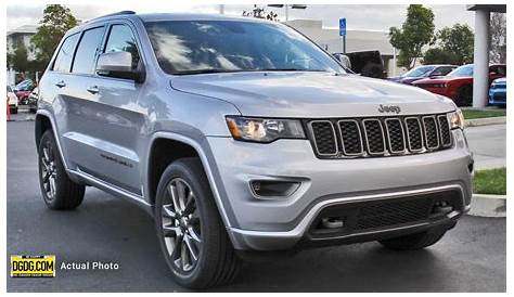 2017 jeep grand cherokee limited 75th anniversary edition